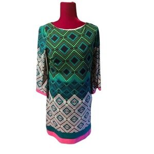 Eliza J Green dress sz 10